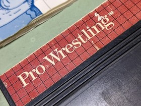 Pro Wrestling Sega Master System Complete in Box