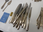 59 Pc Oneida Community Lady Hamilton Silverplate Flatware Set + Guarantee Bookle — photo 7