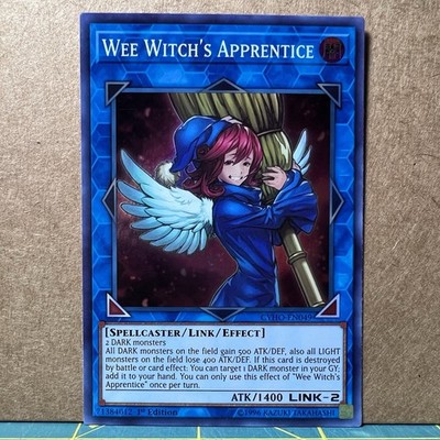 Yugioh Wee Witch s Apprentice CYHO-EN049 Super Rare 1st Ed