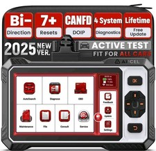 Ancel Fx6000 Bidirectional Obd2 Scanner 10 Active Test 7 Reset Servicestop