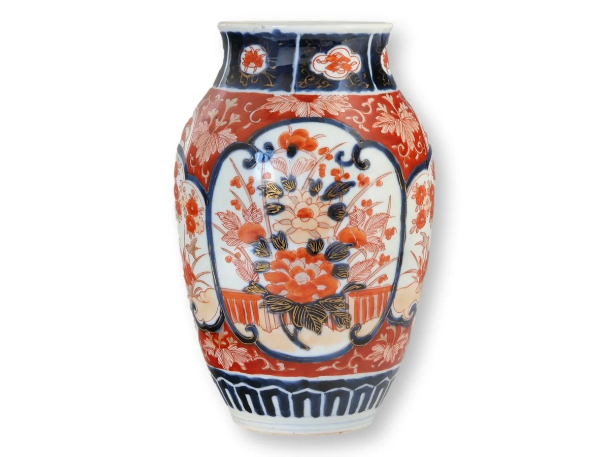 陶瓷日本古董花瓶| eBay