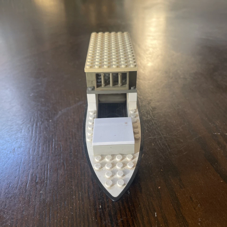 LEGO Vintage Boat Hull 52x12x6 Black, White, & Red Part #6214 | Free Shipping!!! - Image 4 of 4