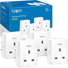 TP-Link Tapo Smart Plug Wi-Fi Outlet Works with Google, Amazon Alexa Pack of 4