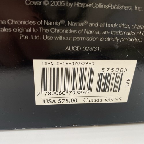 The Chronicles Of Narnia C.S. Lewis 7 Unabridged Audiobook CD - Picture 11 of 11