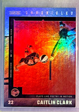 Caitlin Clark 2025 Panini Chronicled Holo Foil Plays Like Poetry In Motion-#29