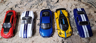 Kinsmart Collection 5 Sports Cars 5'' Die Cast