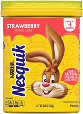 Nesquik Strawberry Powder Drink Mix 9.38Oz