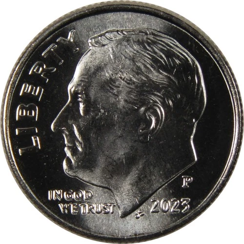 2023 P Roosevelt Dime BU Uncirculated Clad 10c Coin