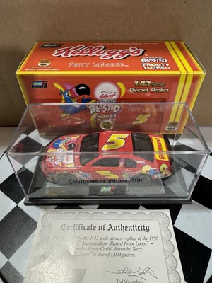 Terry Labonte #5 Kellogg s Marshmallow Blasted Fruit Loops 1/43 Diecast W/ Case!