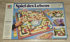 Game of Life Board Game, MB Blue Edition 1981, Near Complete (See Text)