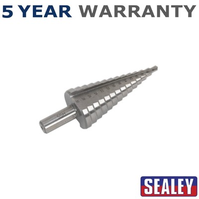 Sealey Doppelflöte HSS 4341 Stufenbohrer 4-30 mm AK4745