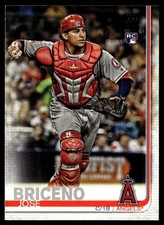2019 Topps Jose Briceno Rookie Los Angeles Angels #689