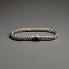 Black Sapphire bracelet 6.5Mm 7.25 L John Hardy Icon Bracelet Sterling Silver