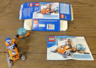 LEGO City: Arctic Snowmobile 60032 100% Complete w/ Minifigure, Manual & Box — photo 1