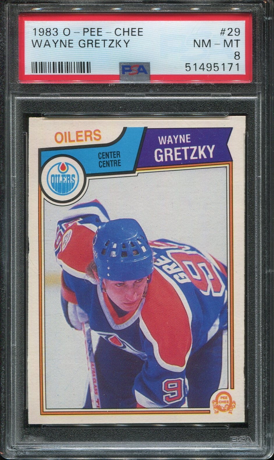 1983-84 O-PEE-CHEE HOCKEY COMPLETE SET 396/396 NM-MINT w/ psa 8 Gretzky view 2