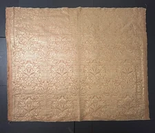 Fortuny CAMPANELLE brown & gold- 1 Yard (40x59 inches) #5111