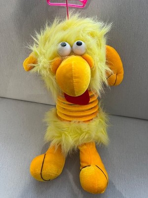 PMS? Bounce Me To Boing Me Frühling gelber Vogel Monster weiches Plüschtier SOUND