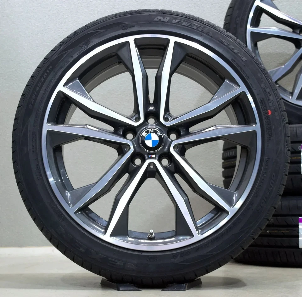 Original BMW X1 F48 X2 F39 19 Zoll Sommerreifen M715 Reifen NEU Felgen DOT24__ - Bild 2 von 4