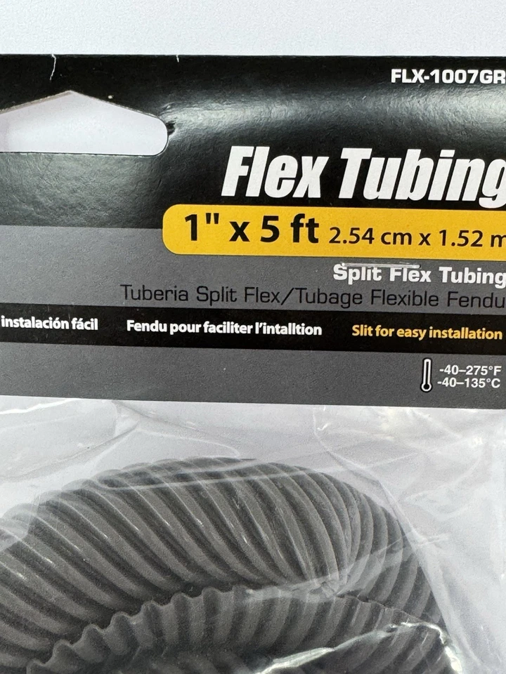 Paquete de 3 tubos flexibles de 1 pulgada "X 5 pies y 1 paquete 3/4"" X 3 pies - vida de cachorro" Foto 3 de 4