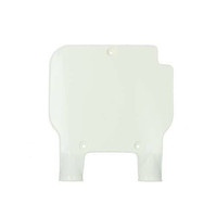 Nummernschild Vorne UFO Kawasaki KX 125 250 500 1991 - 1995 Tabelle Weiß