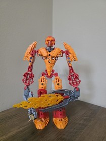 LEGO BIONICLE Glatorian (8985) Ackar 100% Complete And Original