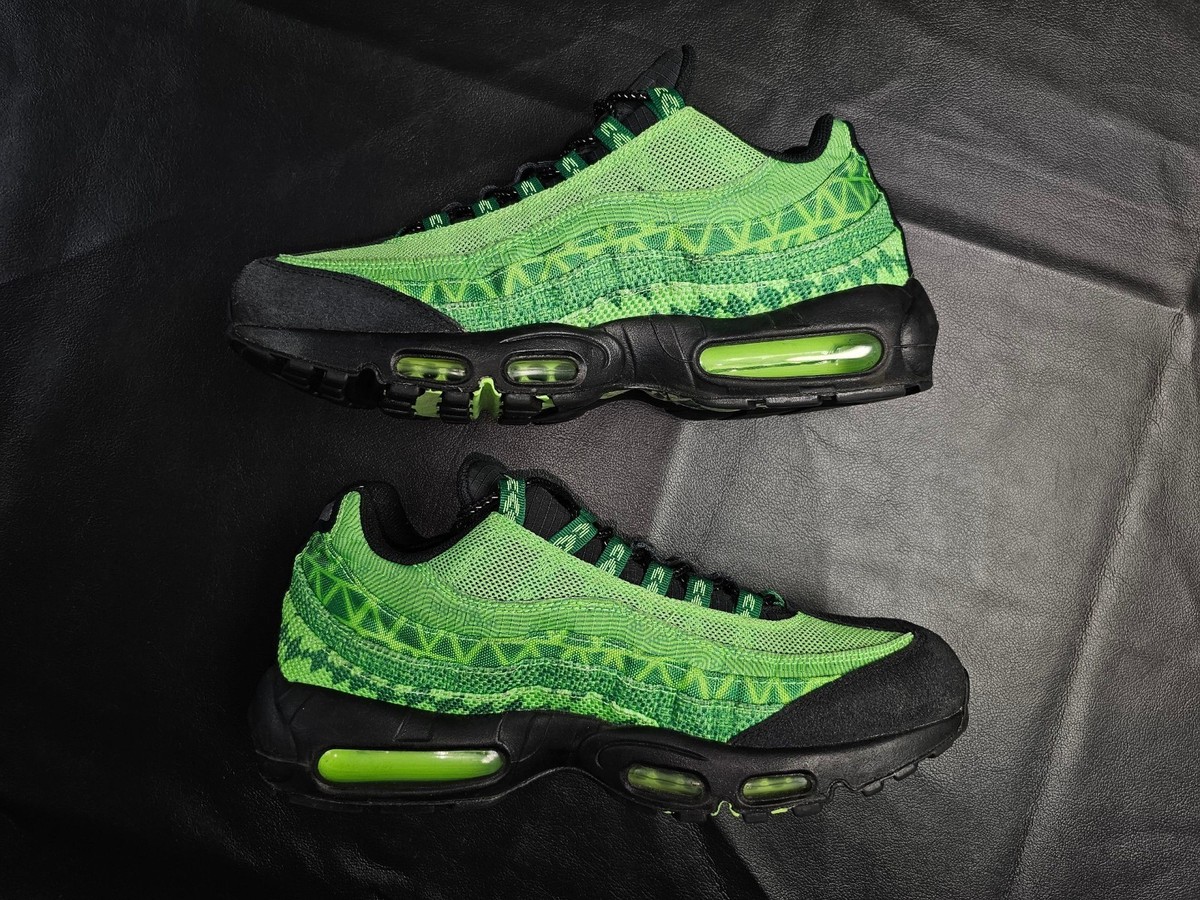 Nike Air Max 95 Naija Size 10.5 Men's CW2360-300 Nigeria Pine