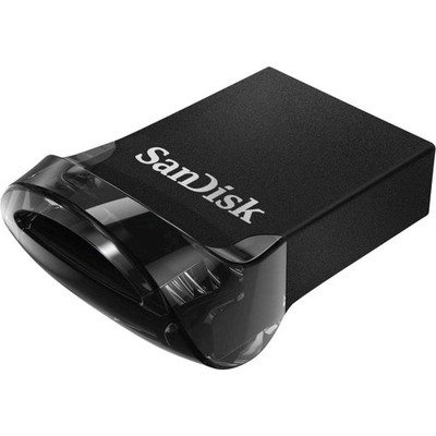 SanDisk Cruzer Ultra Fit  USB-Stick 16 GB Schwarz SDCZ430-016G-G46 USB-A (USB