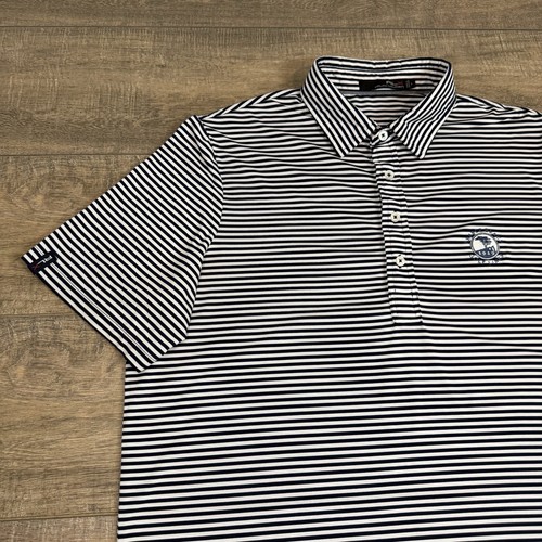 Ralph Lauren RLX Mens Performance Polo Shirt Large Pebble Beach Golf Links B10 - Picture 10 of 23