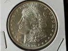 1880-S Morgan Silver Dollar, UnC