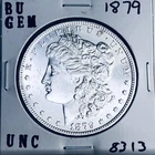 1879 BU GEM MORGAN SILVER DOLLAR UNC MS+++ U.S. MINT RARE COIN 8313