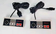 Lot Of 2 Original (Nintendo Entertainment System) NES Controllers OEM TESTED!