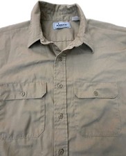 Roebucks Mechanic Shirt Mens XL Vintage 70s 80s Perma Prest Sears Workwear USA