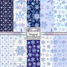 MAGICAL SNOWFLAKES - Paper Pack