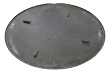 36"Universal Power Trowel 4-Blade metal Float pan 12g WackerBartellSupremeEquip