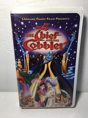 The Thief & The Cobbler VHS Clamshell Miramax Vincent Price