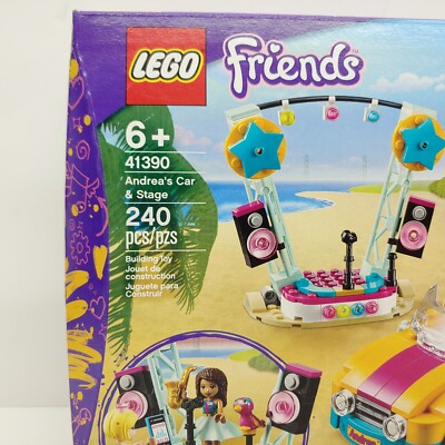 Lego 41390 Friends Andrea's Car & Stage 2020 New Sealed Roxy