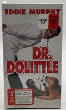 Dr. Dolittle VHS Tape 1998 NOS New Still Sealed With Watermark Eddie Murphy