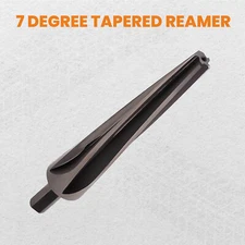 Tapered Reamers Ball Joint Tie Rod End Reamer Drill Bit Tool Fit 7 Degree,1-1/2"