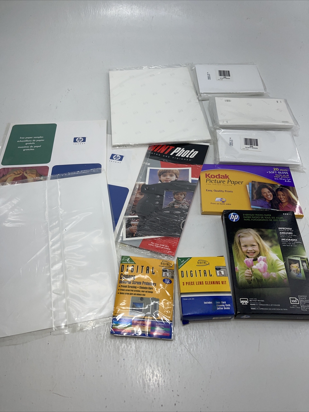 Printer Photo Paper Lot, Huge Mixed Bundle, 8.5x11 & 4x6-image