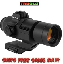 TRUGLO Ignite Red Dot Sight 1x 30mm 2 MOA Dot with Weaver-Style Base # TG8335BN