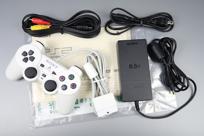 Sony Playstation 2 PS2 Slim Console White SCPH-77000 CW Excellent