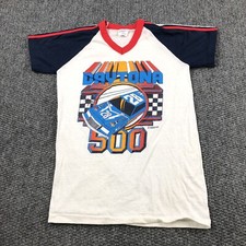 Vintage 80s Buddy Baker Racing 1980 Daytona 500 NASCAR T Shirt Small Rare #28