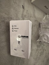 Pair Simpler Networks HP200PT64BT 200Mbps PLC Mini Passthrough Powerline Adaptor