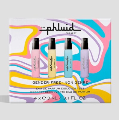 The Phluid Project Discovery Set-EDP-Gender Free-4 Vials-(NEW)