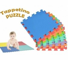 Tappetino Tappeto Gioco Puzzle Bimbo 10 Pezzi
