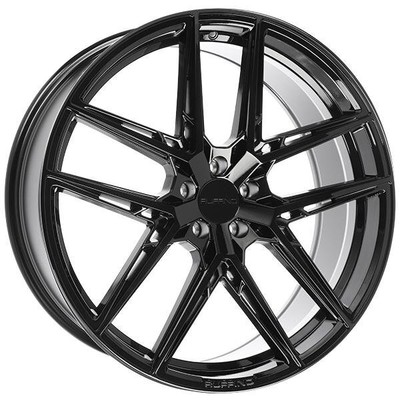 18 Inch Black Alloy Wheel Rim for 2003-2009 Nissan 350Z, RF5X5 18x8 5x114.3 5Lug