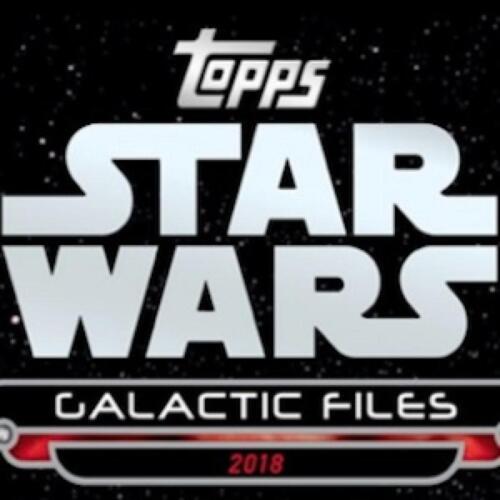 2018 Topps Star Wars Galactic Files Orange Parallel Cards Pick From List - Afbeelding 1 van 401
