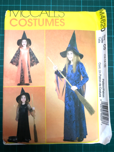 Witches Outfit Fancy Dress Sewing Pattern NEW & UNCUT McCalls M4620 Ages 12-16 - Picture 1 of 2
