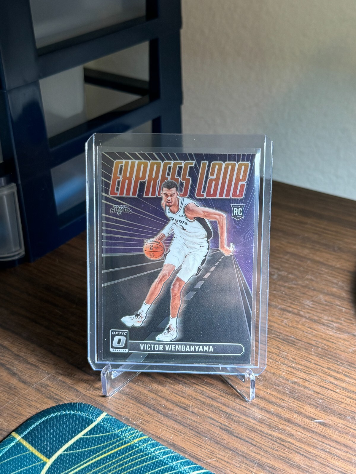 2023-24 Panini Donruss Optic - Express Lane Purple Prizm #8 Victor Wembanyama