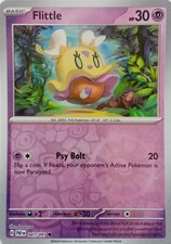 041/091 FLITTLE REVERSE HOLO PALDEAN FATES POKEMON CARD